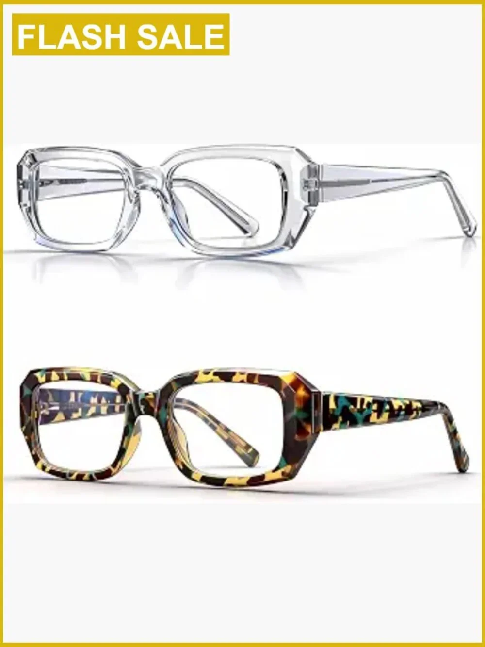 Rectangular Blue Light Blocking Glasses